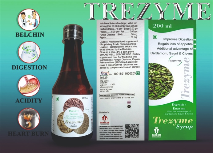 TREZYME (SUGAR FREE)